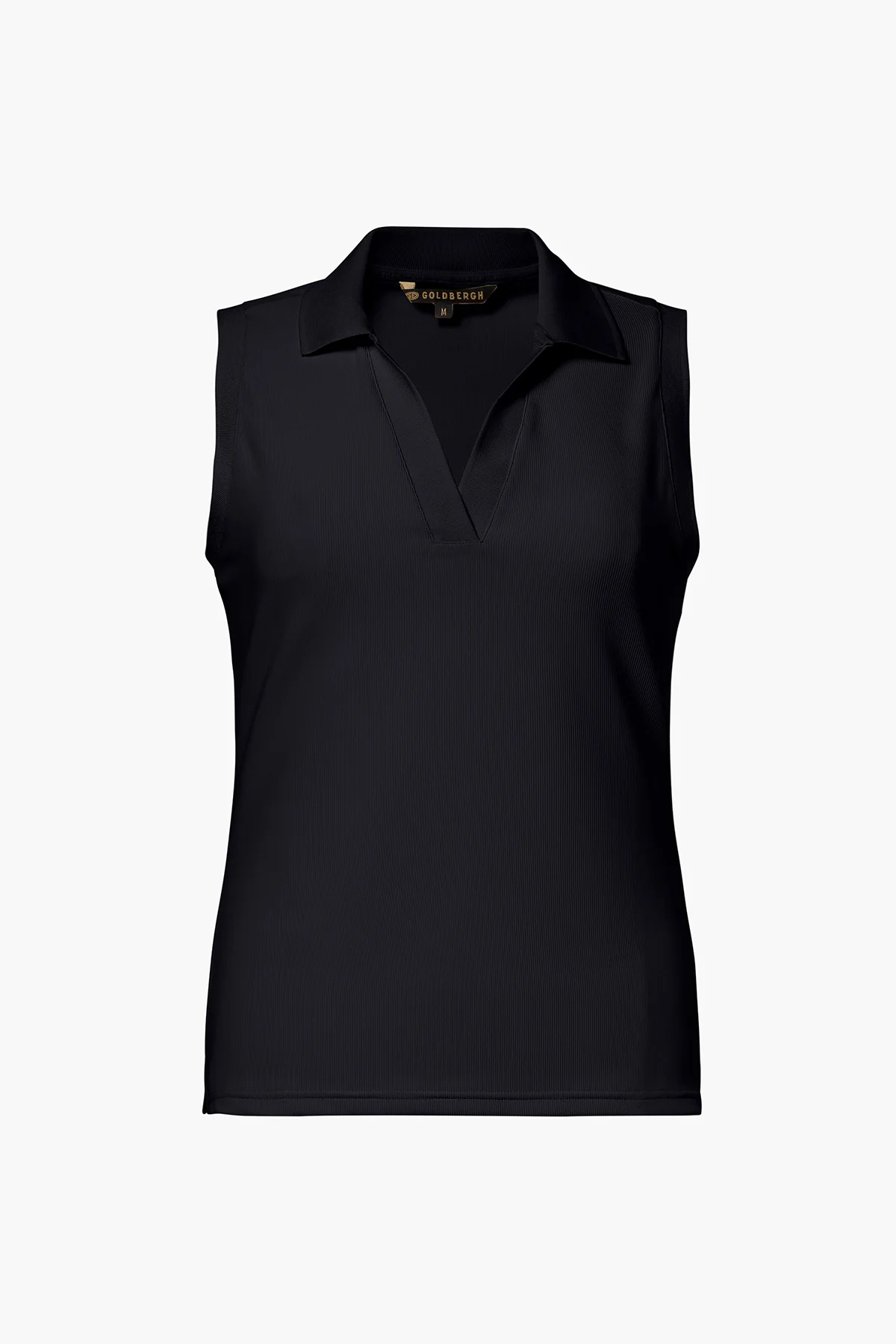 CAROLINE sleeveless polo top - Image 4
