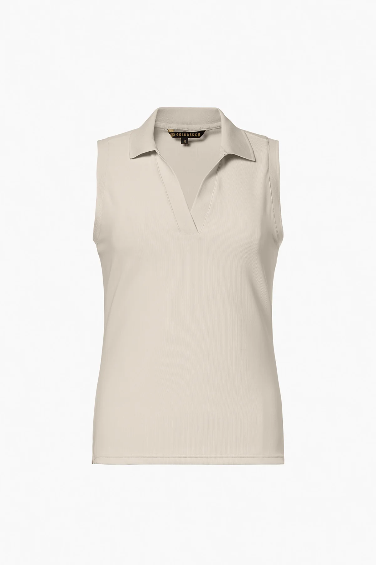 CAROLINE sleeveless polo top - Image 5