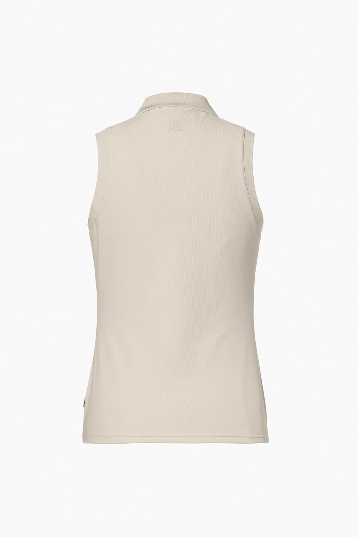 CAROLINE sleeveless polo top - Image 6