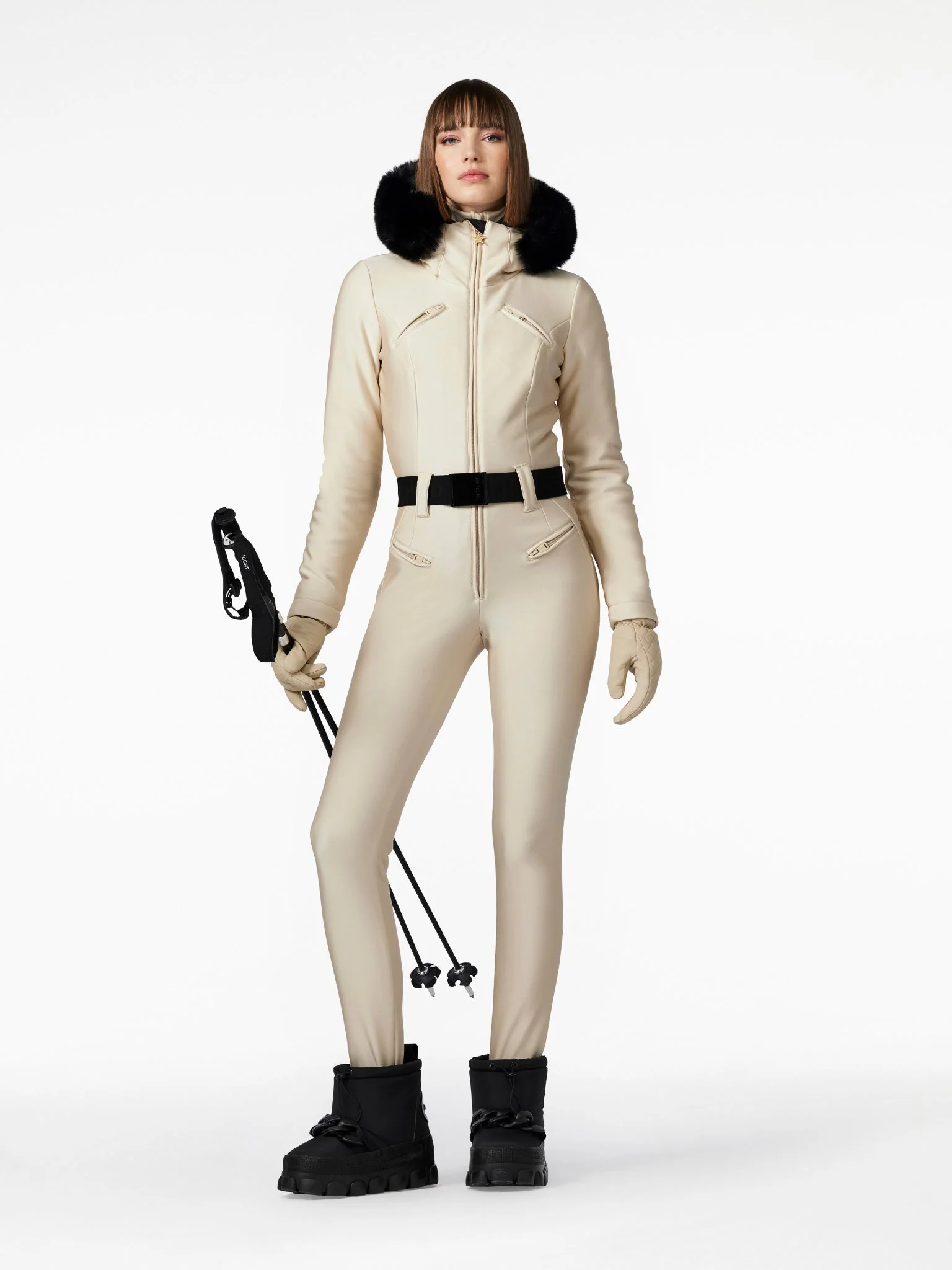 Glisser Faux Border Champagne Outfit
