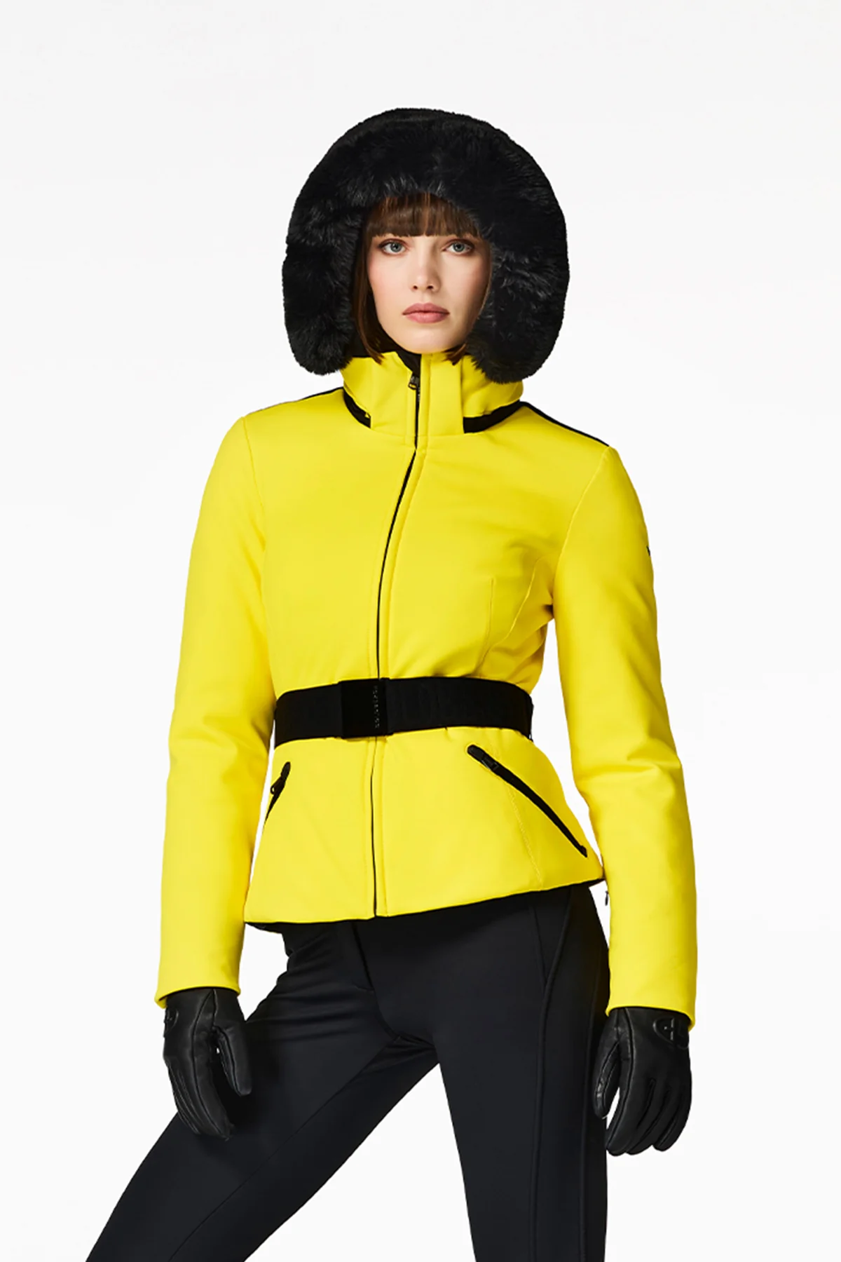 HIDA ski jacket FAUX BORDER