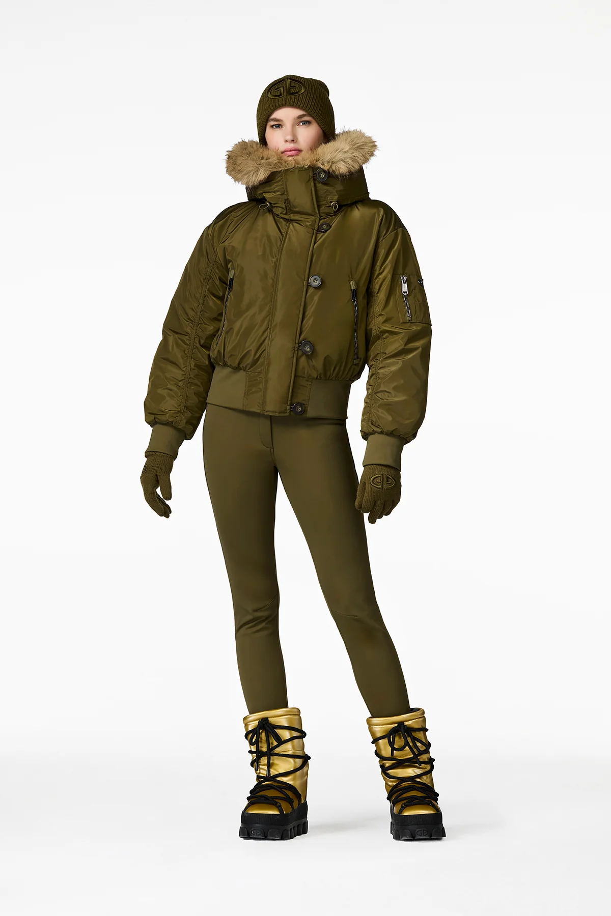 JEANNE ski jacket FAUX BORDER - Image 3