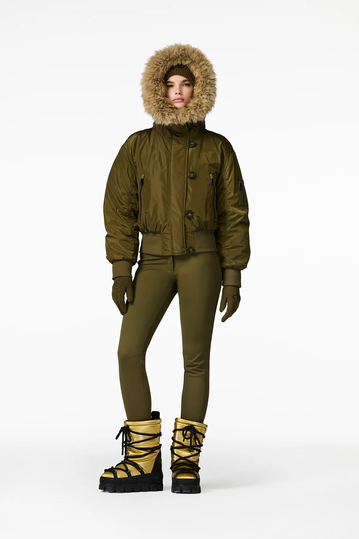 JEANNE ski jacket FAUX BORDER - Image 4