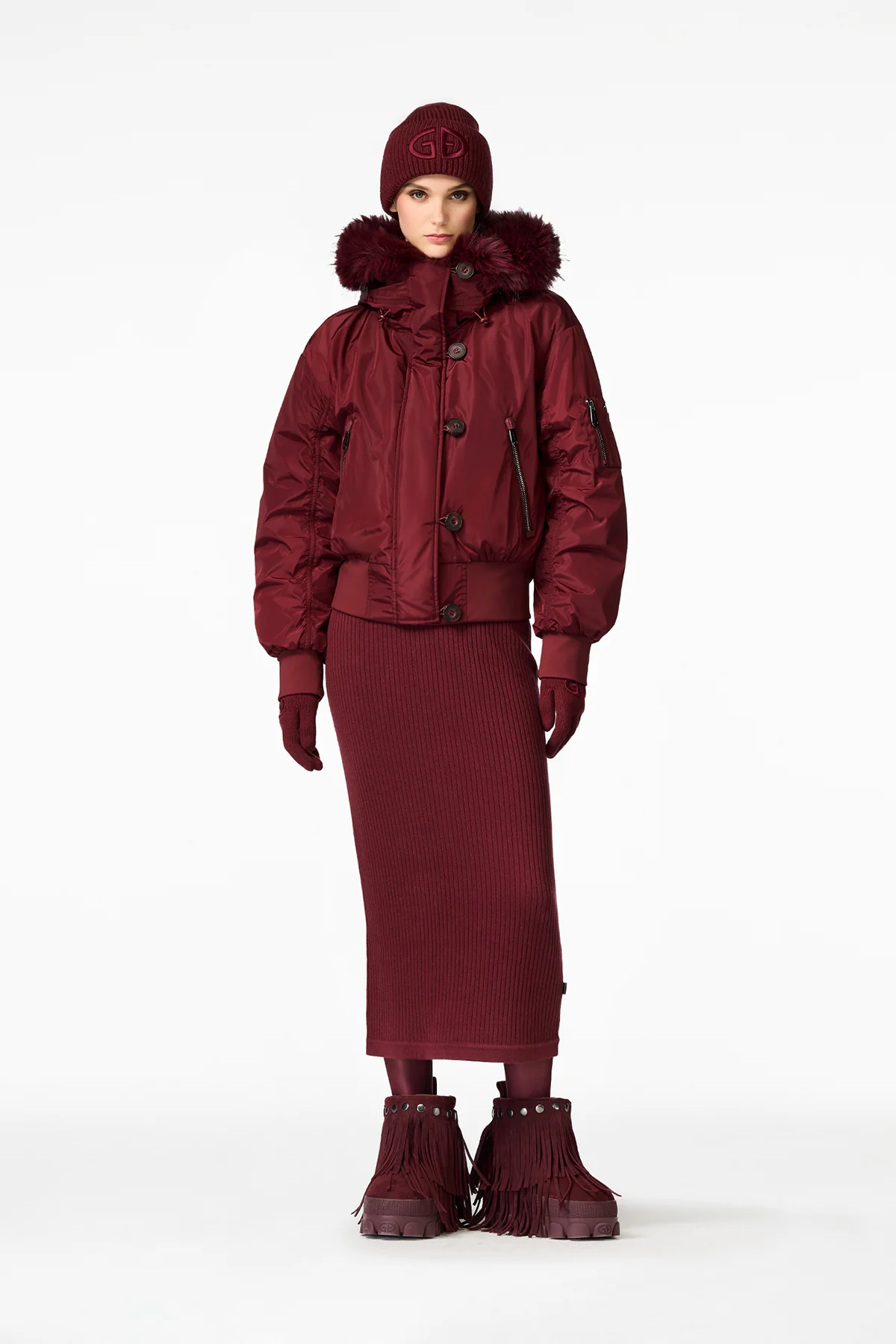 JEANNE ski jacket FAUX BORDER - Image 2