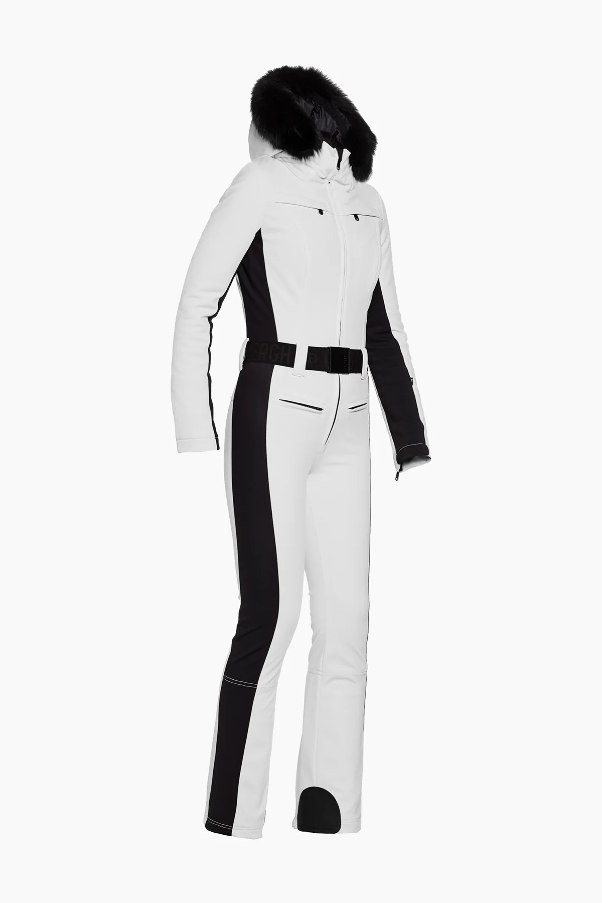 PARRY LONG ski suit FAUX BORDER