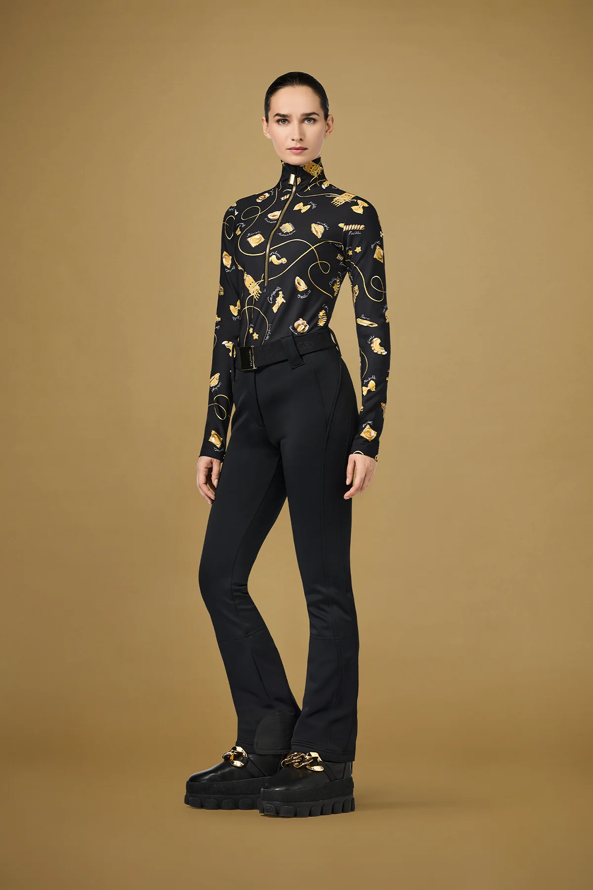 PIPPA GOLD SKI PANTS - Image 2