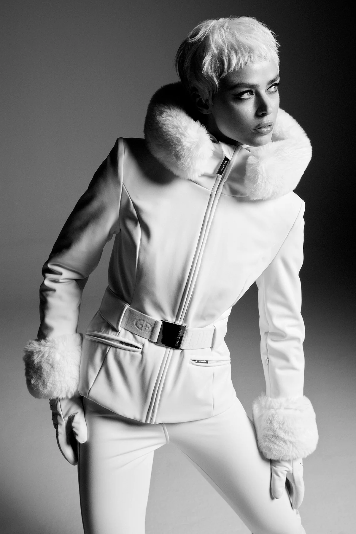 PREZIOSO SKI JACKET FAUX BORDER - Image 5